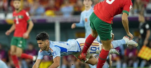 摩洛哥队在比赛中奋力一搏的简单介绍