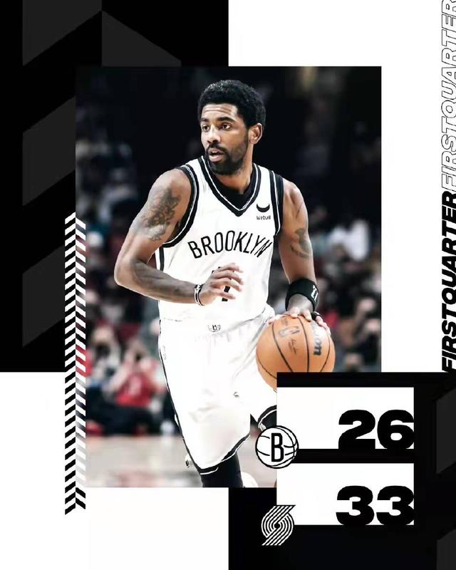 篮网再胜开拓者，欧文伤退