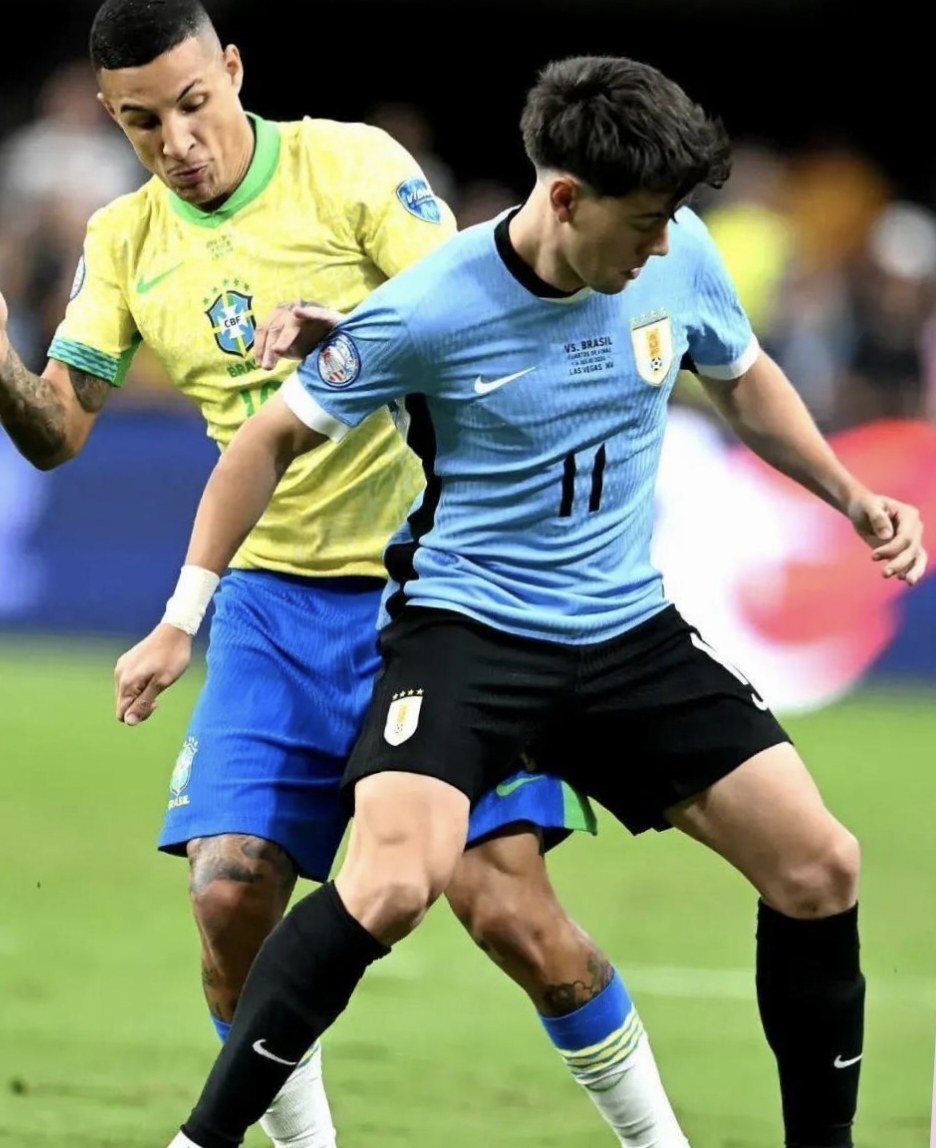 乌拉圭队实力耀眼，进军四强